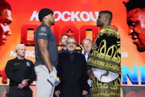 Anthony Joshua not distracted by Tyson Fury vs Oleksandr Usyk as he insists: ‘Francis Ngannou is my undisputed fight’