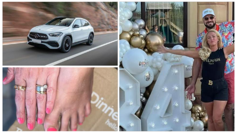 Tyson Fury Surprises Wife with Extravagant Birthday Celebration, Gifts New Mercedes-Benz and $10 Million Ring**