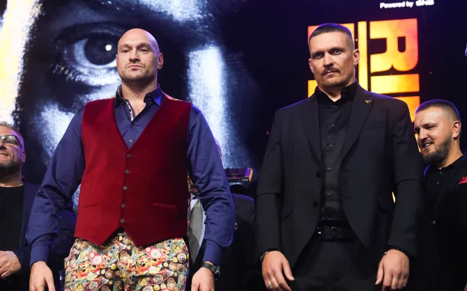 Postponement of evil days Don’t be a coward   Usyk send three abusive words to Tyson Fury after undisputed heavyweight fight cancel