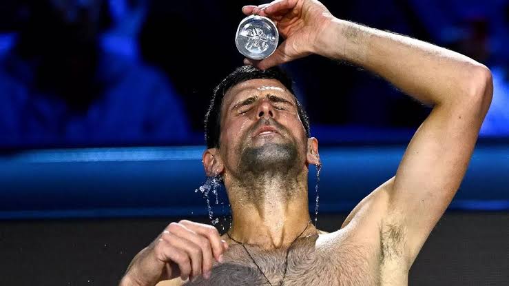 WATCH: Novak Djokovic visibly trembles as he struggles physically against Daniil Medvedev in the ATP Finals