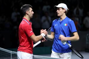 Novak Djokovic and Jannik sinner next match suspended,after a player slumped in the dressing room