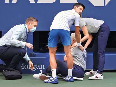 An act of unsporting behaviour, outburst in the world of sports, Djokovic accused of shocking behaviour