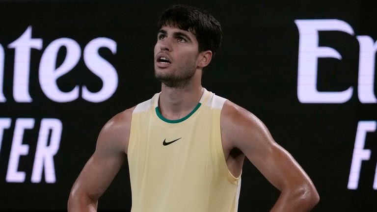 Alexander Zverev out smart Carlos Alcaraz  to a semi final spot in the Australian Open.