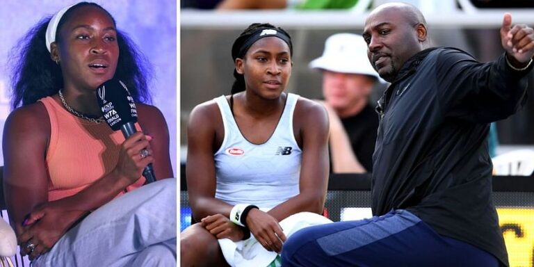 I CAN LAY DOWN MY LIFE FOR MY DAD!!! My dad has made me more aware; I wish I could go back to not knowing how much is going away" - Coco Gauff on paying taxes as a teenager