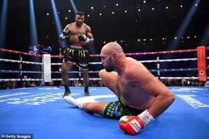  Tyson Fury rubbishes retirement talk after postponing his undisputed clash with Oleksandr Usyk... insisting he will have at least FIVE more fights, including an all-British showdown with Anthony Joshua