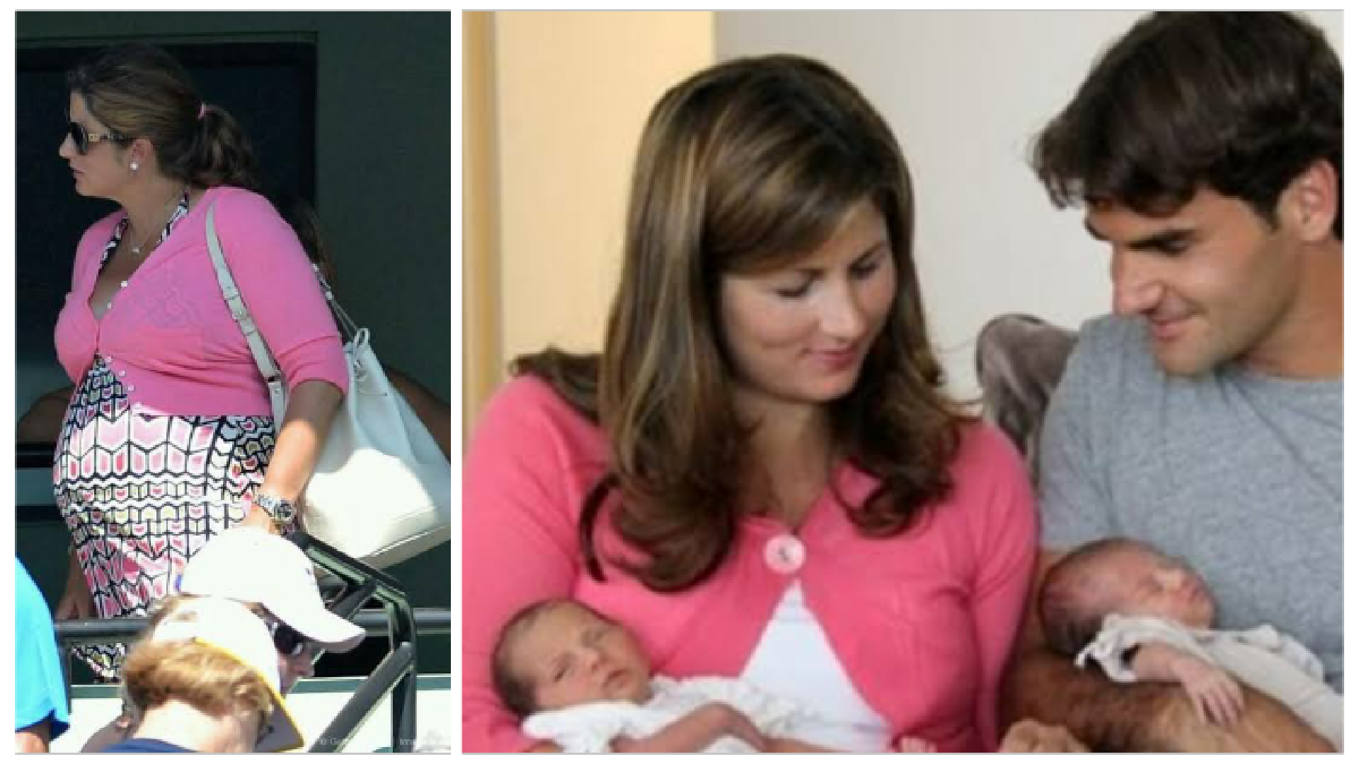 Hilarious!! Roger federer and wife mirka federerwelcomes third set of twins,A boy and a girl Ella and Emma ,The strange birth and name of the twins captures the heart of many ...