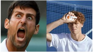 Novak Djokovic Finally react to Jannik sinner Anti-doping violation,Unleash his anger with five words that sparks controversy,This  is cheating Cant take it never !!!