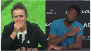 Elina Svitolina  Finally opens up about three years of domestic violence from husband Geals monfils,Forcing wife for a early retiement ....Elina screams I cant take it any longer I lost five babies in this process causing miscarriages......