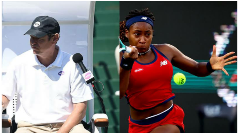 Tennis Referee Pere Bacchi Suspended,To pay a fine $20million dollars for Bias in Coco Gauff vs. Karolina Match during a controversial line call..