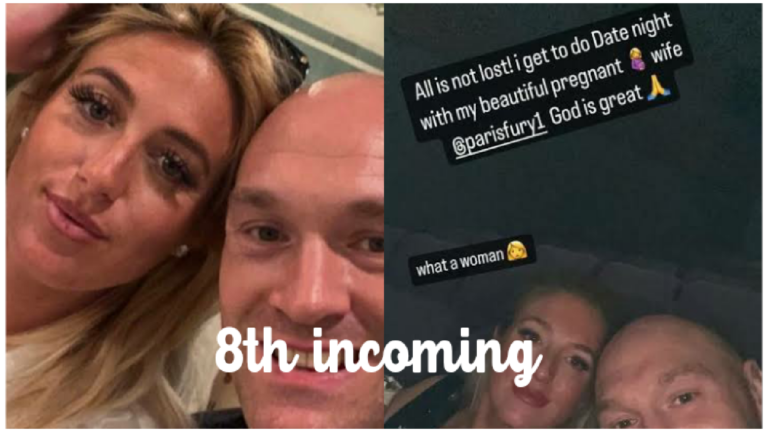 Tyson Fury and Wife Paris Fury Confirm Eighth Pregnancy via Social Media Today!