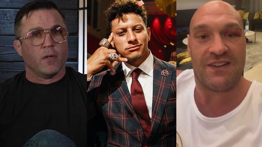 Chael Sonnen sympathetic to Patrick Mahomes' father, Tyson Fury argues with rival's promoter, Former UFC fighter's physique sparks wild reactions: MMA News Roundup