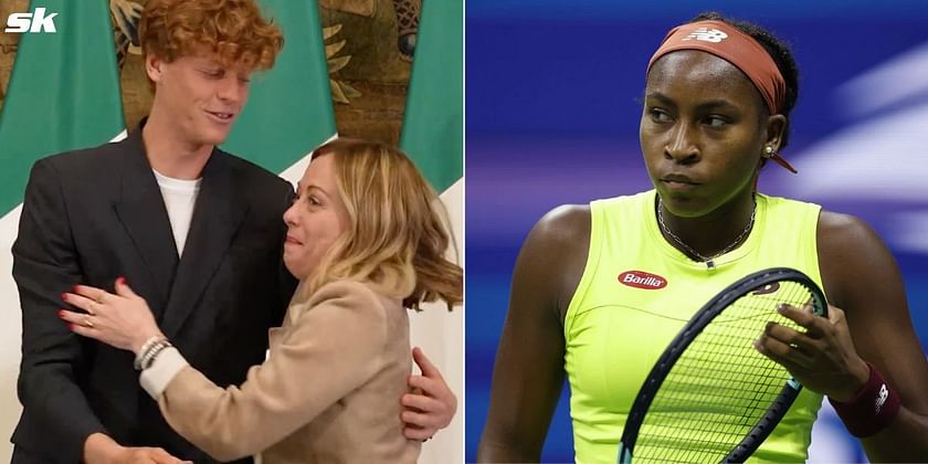 "But how would you react to Coco Gauff hugging Donald Trump warmly?" - Serena Williams' ex-coach defending Jannik Sinner's hug with Italy PM irks fans,Jannik sinner brutalised by angry.....