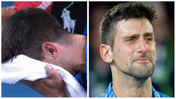 Novak Djokovic breaks down into tears,As he Faces Monumental Setback: Banned from Tennis for Six Years After Being Found Guilty of Anti-Doping Violation"Experts reveals how the use of hard drugs has really set Djokovic backwards