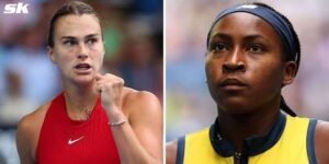 Aryna sabalenka critical message to coco guaff sends fans  into shock after a victorious Australia open match,You should reduce using your charm necklace,it seems to be your only means of winning....Sore loser ...sabalenka mocks coco guaff