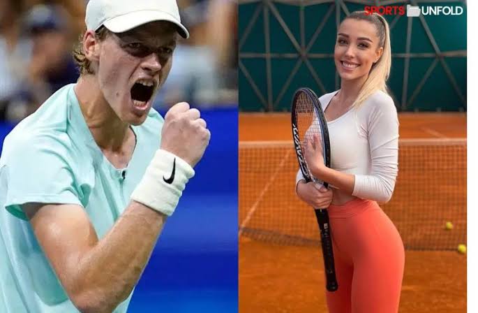 “Love on the Court: Tennis Prodigy Jannick Sinner Set to Smash Records as the Youngest Dad in Tennis History, Girlfriend Braccini Radiant with Baby Bump News!”