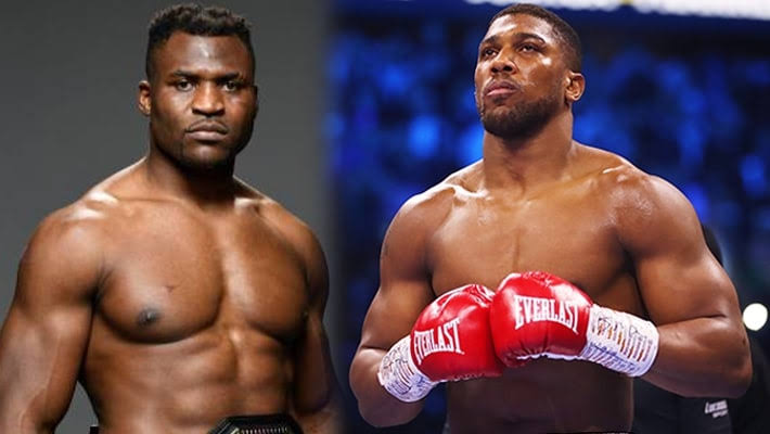 Breaking news Anthony Joshua send abuses to Francis ngannou ahead of their march 8 showdown after it was allege Francis ngannou travelled to cameroon for terrestrial power to defeat Joshua. I will send you to retirement he insisted